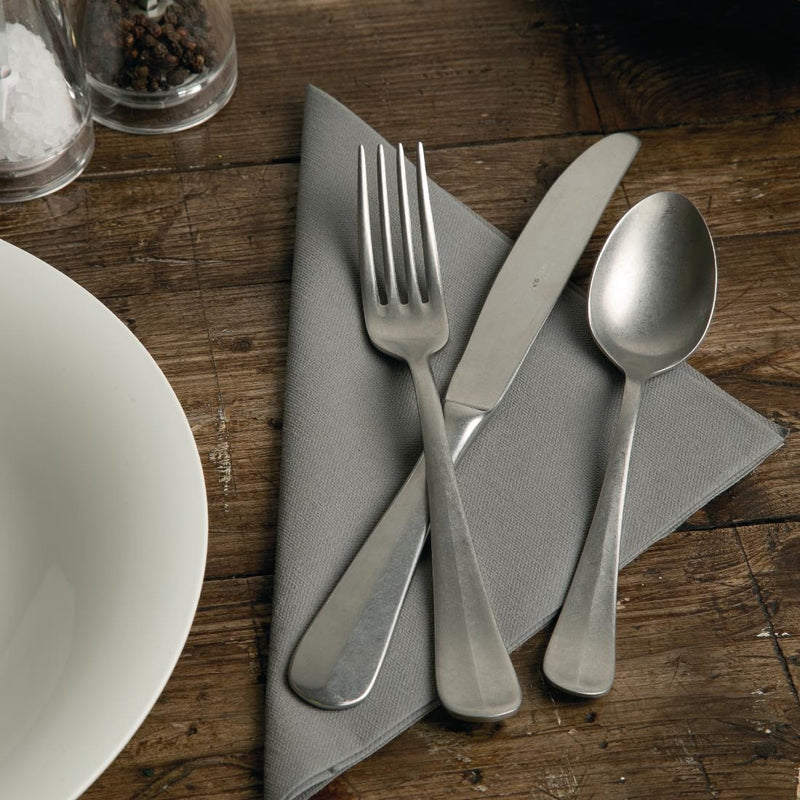 Pintinox Baguette Stonewashed Teaspoon (Pack of 12)