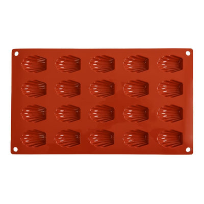 Pavoni Formaflex Silicone Non-Stick Mini-Madeleine Mould 20 Cup