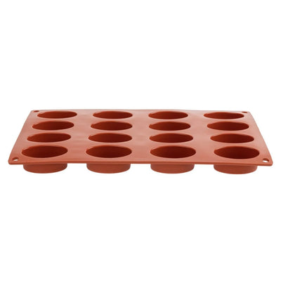 Pavoni Formaflex Silicone Oval Mould 16 Cup
