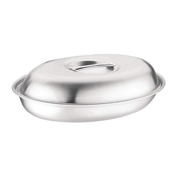 Olympia Oval Vegetable Dish Lid 290 x 200mm