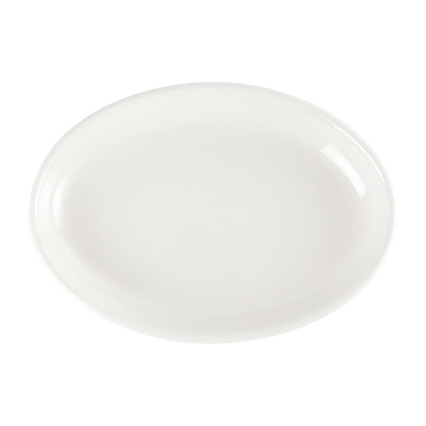Churchill Whiteware Oval Platters 202mm (Pack of 12)