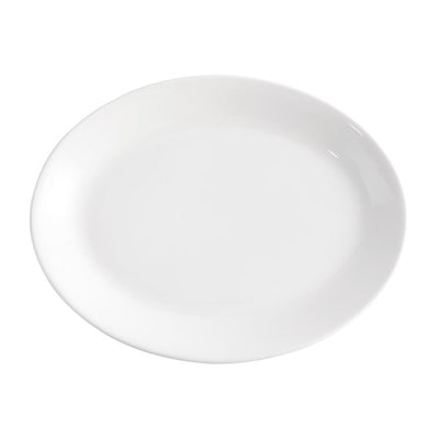Churchill Whiteware Oval Platters 305mm (Pack of 12)