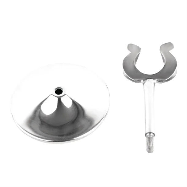 Stainless Steel Table Number Stand 100mm