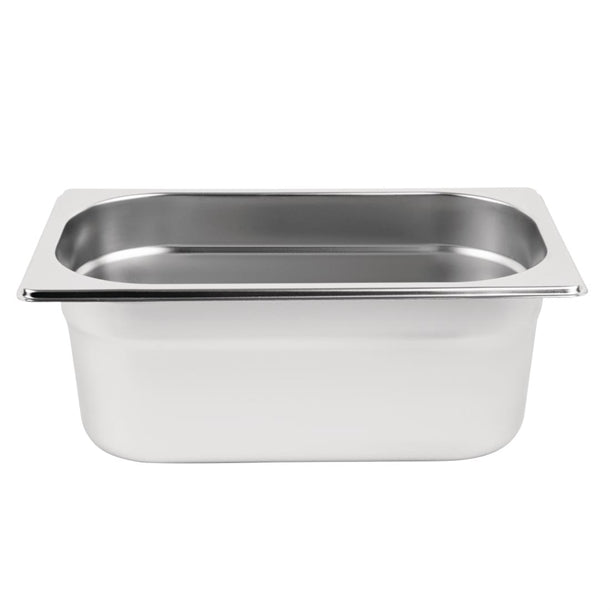 Vogue Stainless Steel Gastronorm Container Kit 1-4 (Pack of 10)
