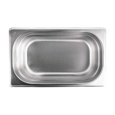 Vogue Stainless Steel Gastronorm Container Kit 1-4 (Pack of 10)