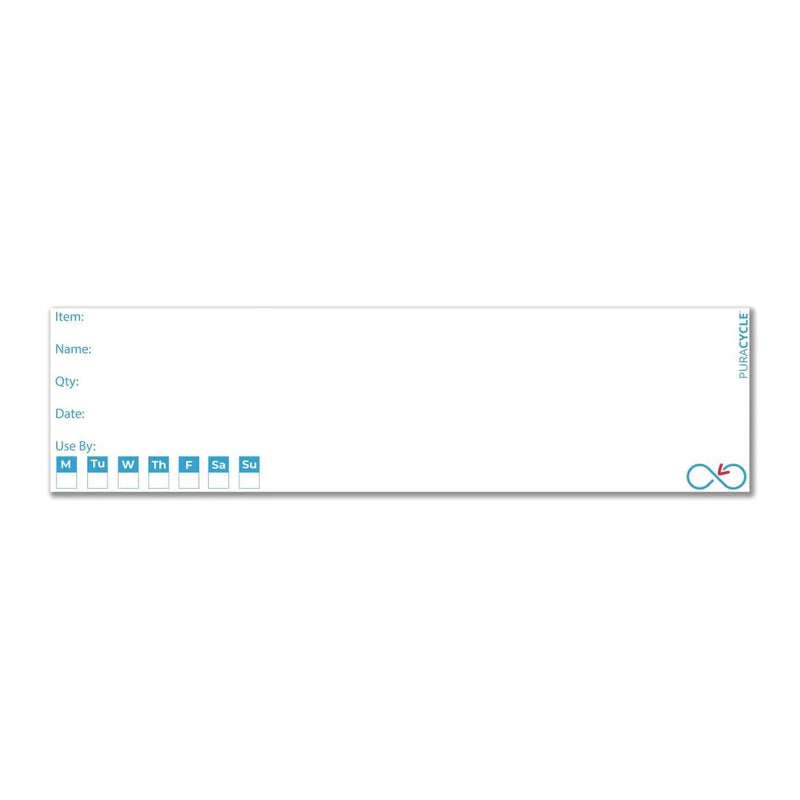 Puracycle Reusable Day Bottle Label Pack