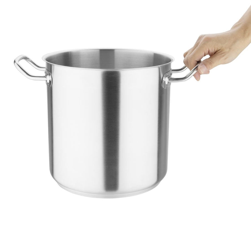 Vogue Deep Stock Pot 35.5Ltr