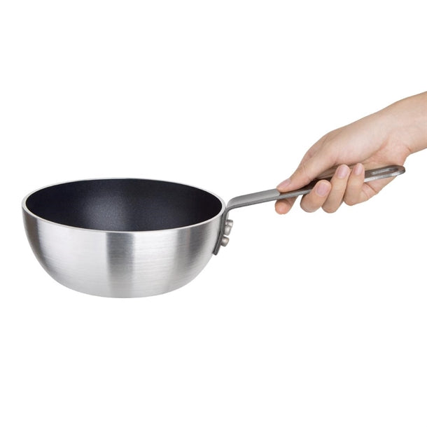 Vogue Non Stick Aluminium Flared Saute Pan 240mm