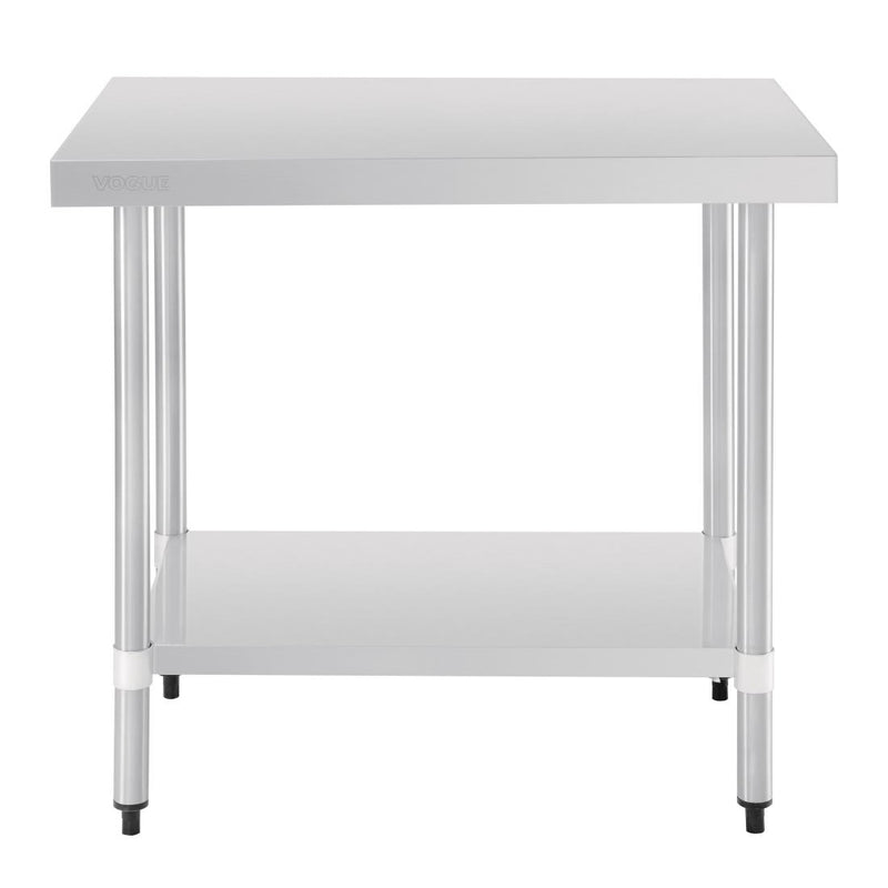 Vogue Stainless Steel Prep Table 900mm