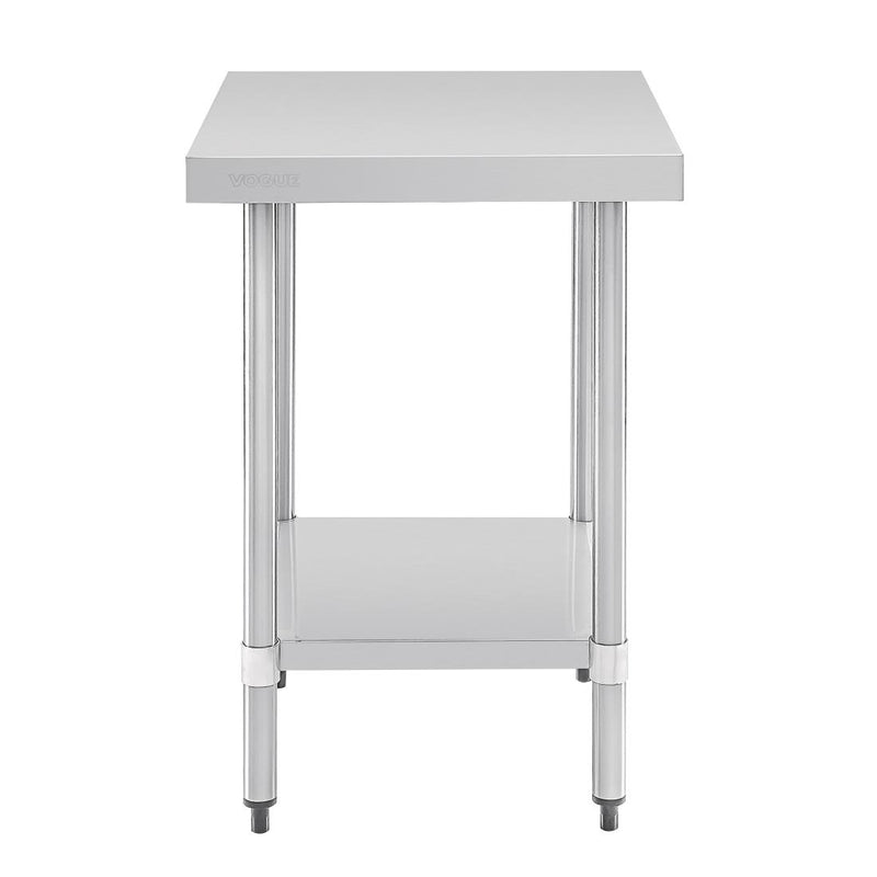 Vogue Stainless Steel Prep Table 600mm