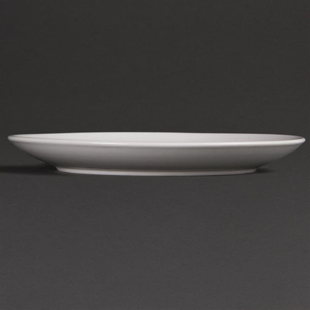 Olympia Whiteware Coupe Plates 250mm (Pack of 12)