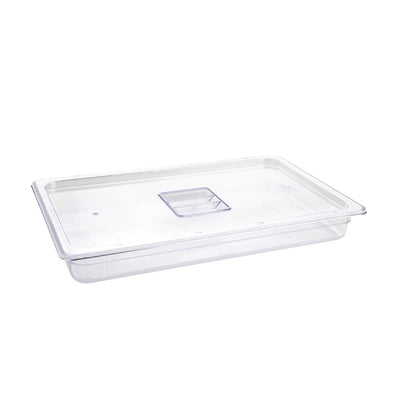 Vogue Polycarbonate 1-1 Gastronorm Container 65mm Clear