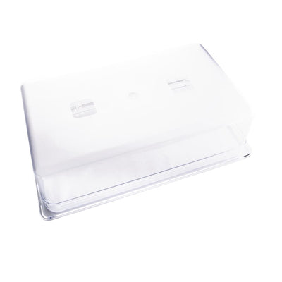 Vogue Polycarbonate 1-6 Gastronorm Lid Clear