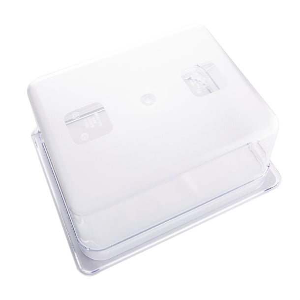 Vogue Polycarbonate 1-2 Gastronorm Container 150mm Clear