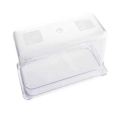 Vogue Polycarbonate 1-3 Gastronorm Container 200mm Clear