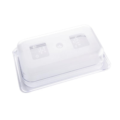 Vogue Polycarbonate 1-4 Gastronorm Container 65mm Clear