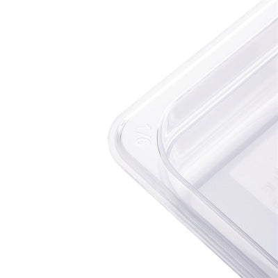 Vogue Polycarbonate 1-6 Gastronorm Container 100mm Clear