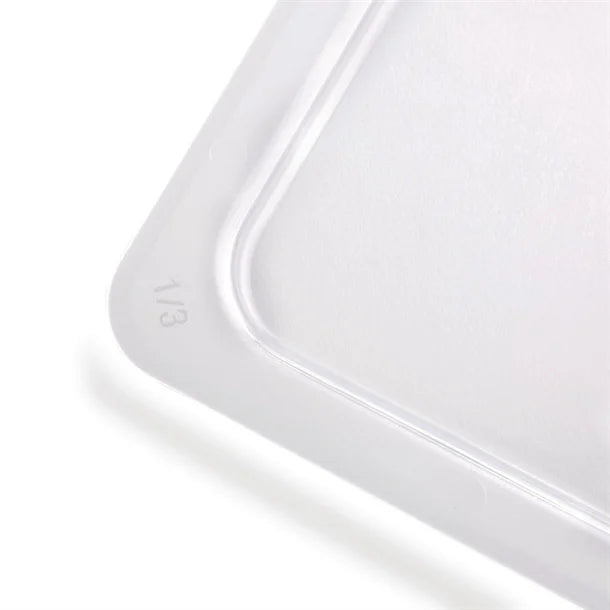 Vogue Polycarbonate 1-2 Gastronorm Lid Clear