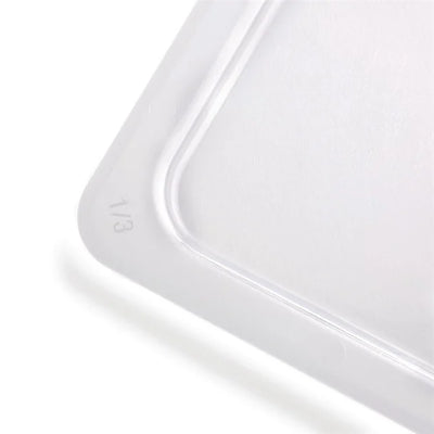Vogue Polycarbonate 1-3 Gastronorm Lid Clear