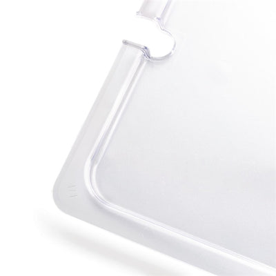 Vogue Polycarbonate 1-2 Gastronorm Lid Notched