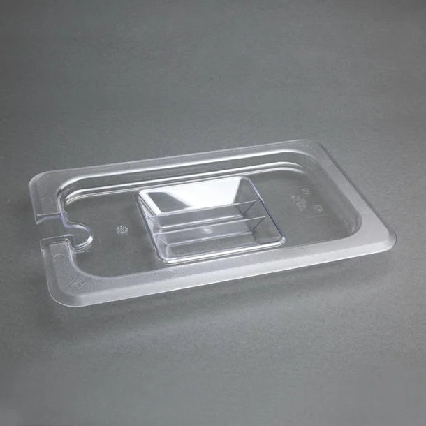 Vogue Polycarbonate 1-4 Gastronorm Lid Notched