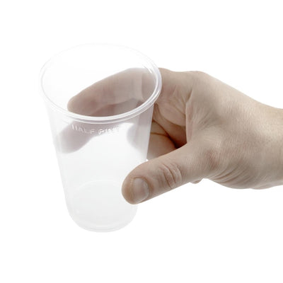 eGreen Disposable Glass 10oz To Line (Pack of 1000)