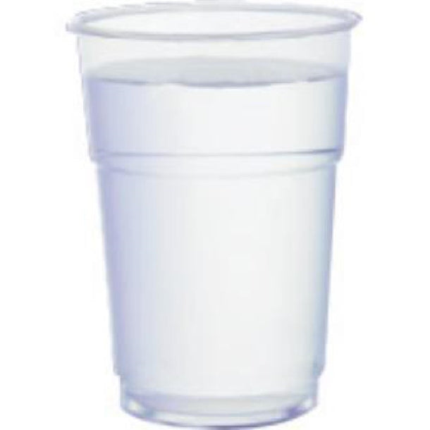 eGreen Disposable Half Pint Glass 10oz To Brim (Pack of 1000)