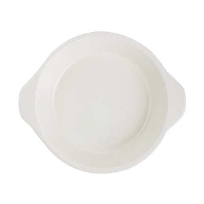 Vogue Black Cast Iron Round Gratin Dish 750ml