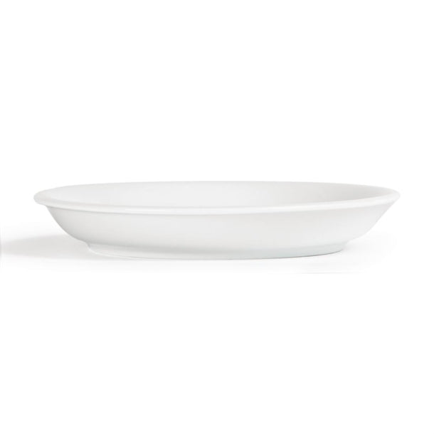 Olympia Whiteware Cappuccino Saucers 180mm (Pack of 12)