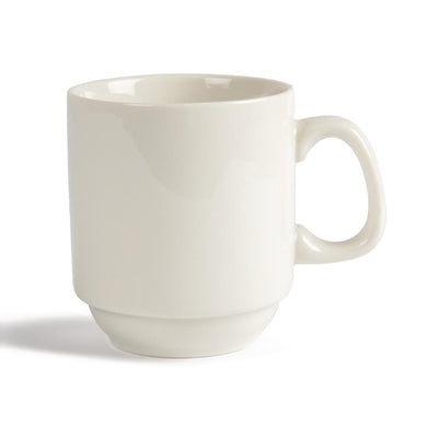Olympia Ivory Stacking Mugs 285ml 10oz (Pack of 12)