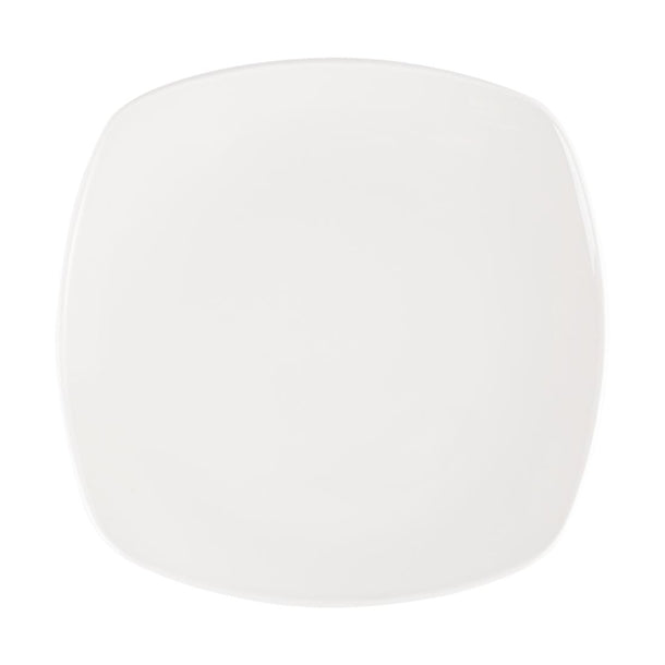 Churchill Plain Whiteware X Squared Plates 252mm (Pack of 12)