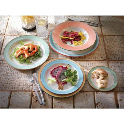 Steelite Rio Blue Slimline Plates 255mm (Pack of 24)