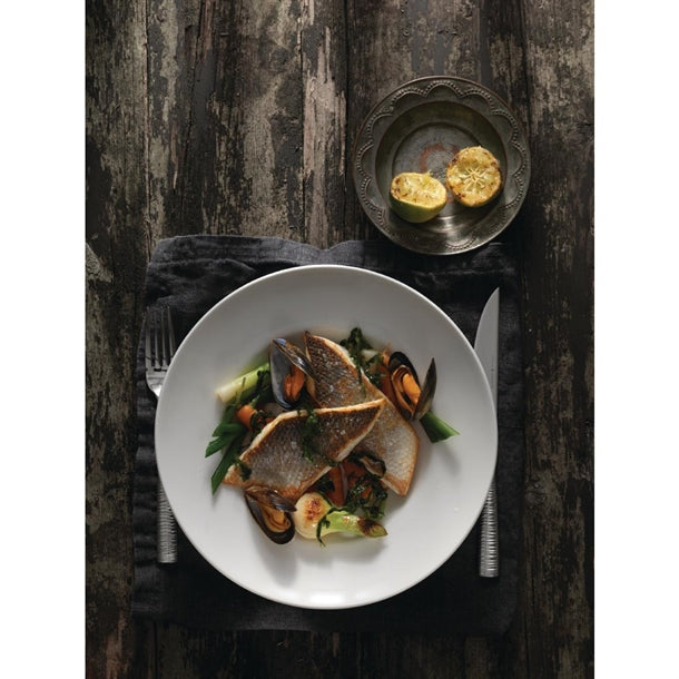 Steelite Monaco White Nouveau Bowls 300mm (Pack of 6)