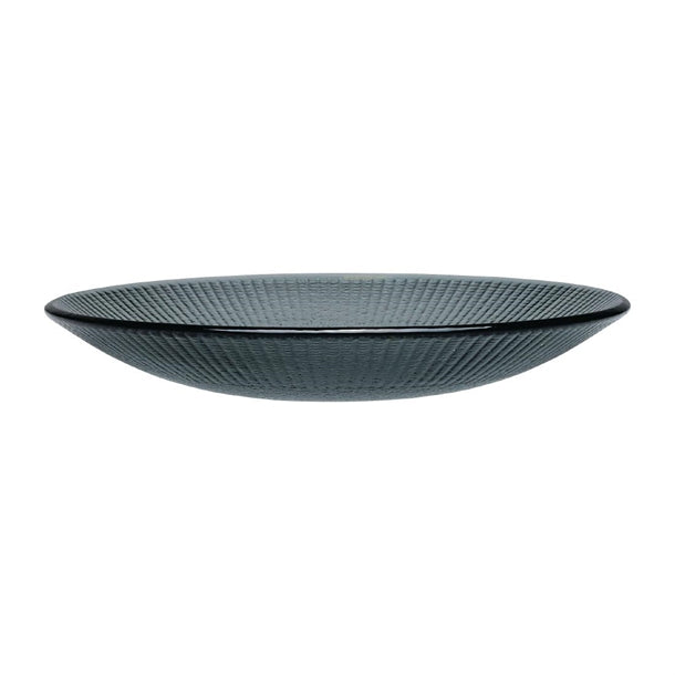Steelite Willow Glass Gourmet Deep Coupe Bowls Smoked 280mm (Pack of 12)