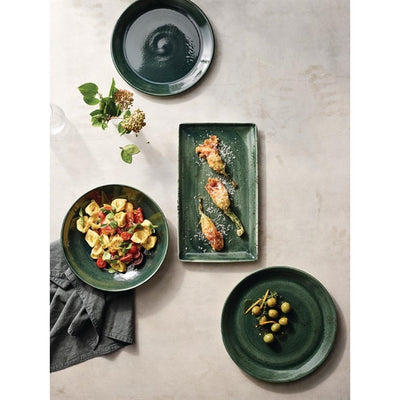 Steelite Vesuvius Coupe Plates Burnt Emerald 300mm (Pack of 12)