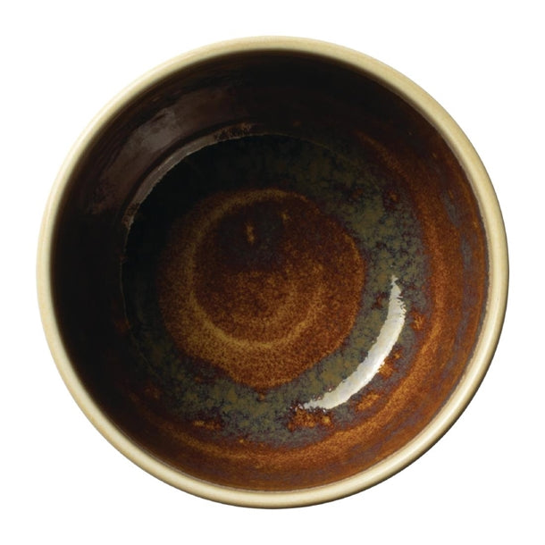 Steelite Aurora Vesuvius Amber Bowls 120mm (Pack of 12)