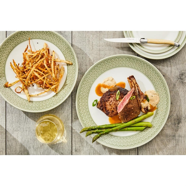 Steelite Bead Sage Coupe Plates 285mm (Pack of 6)