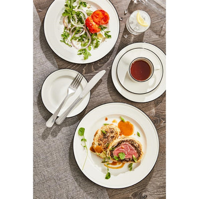 Steelite Bead Maroon Band Plates 285mm (Pack of 6)