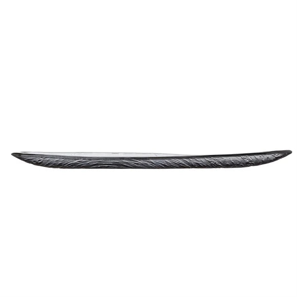 Steelite Scape Smoked Glass Oval Platters 400mm (Pack of 6)