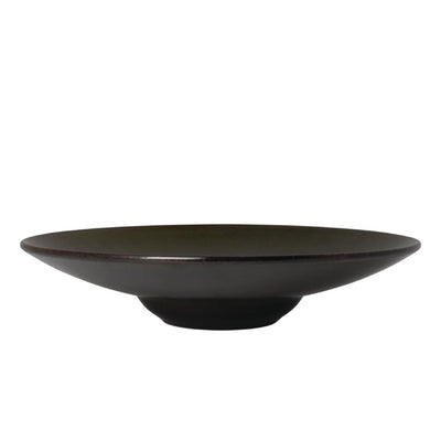 Rene Ozorio Wabi Sabi Flat Rimmed Bowls Slate 270mm (Pack of 6)