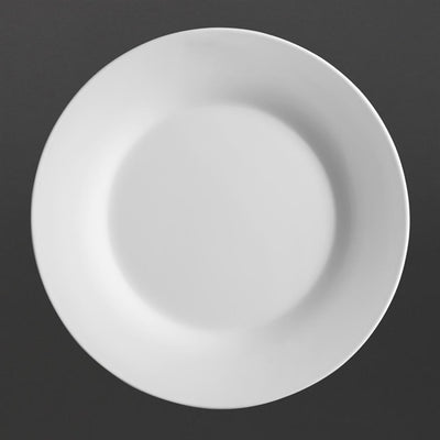 Kristallon Melamine Round Plates 150mm (Pack of 12)