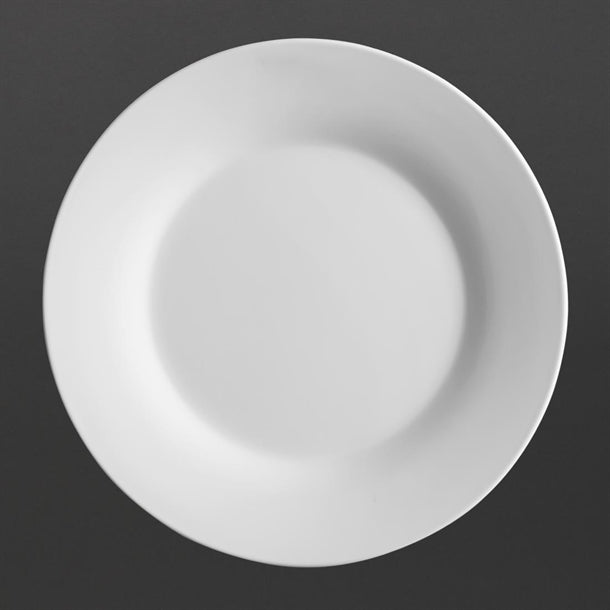 Kristallon Melamine Round Plates 150mm (Pack of 12)