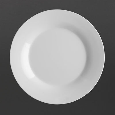 Olympia Kristallon Melamine Round Plates 229mm (Pack of 6)