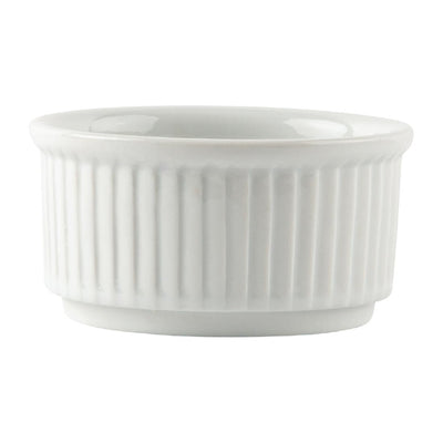 Olympia Whiteware Stacking Ramekins 85mm (Pack of 12)