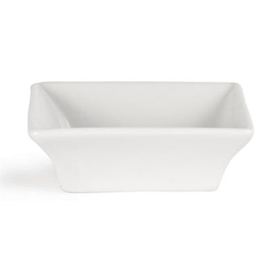 Olympia Miniature Square Dishes 75mm (Pack of 12)