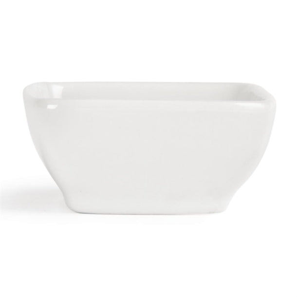 Olympia Miniature Rounded Square Dishes 60mm (Pack of 12)