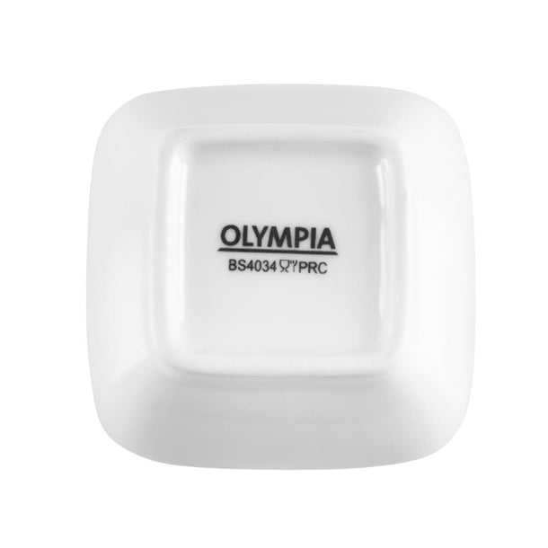 Olympia Miniature Rounded Square Dishes 60mm (Pack of 12)