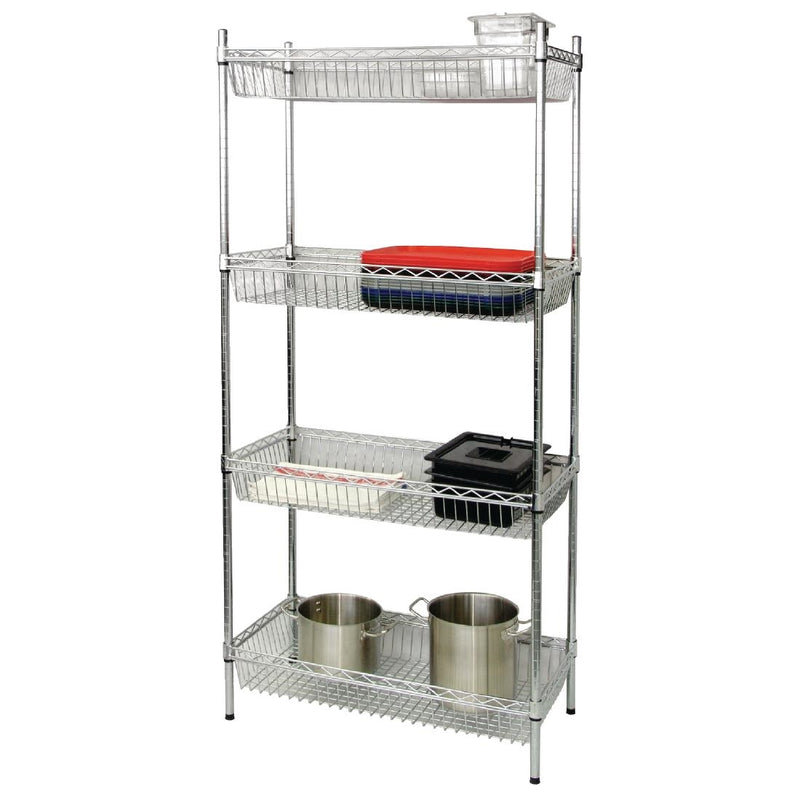 Vogue Chrome Baskets 915mm (Pack of 2)