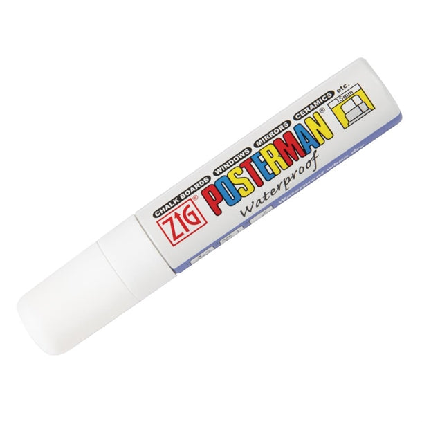 All Weather Chalk Marker 15mm White – Large Tip for Outdoor Displays ...