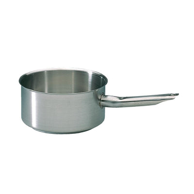 Light Slate Gray Matfer Bourgeat Stainless Steel Excellence Saucepan 3.1Ltr with Lid